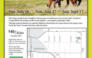 2017 Priddy Farm Saskatoon Hunter Trail Events